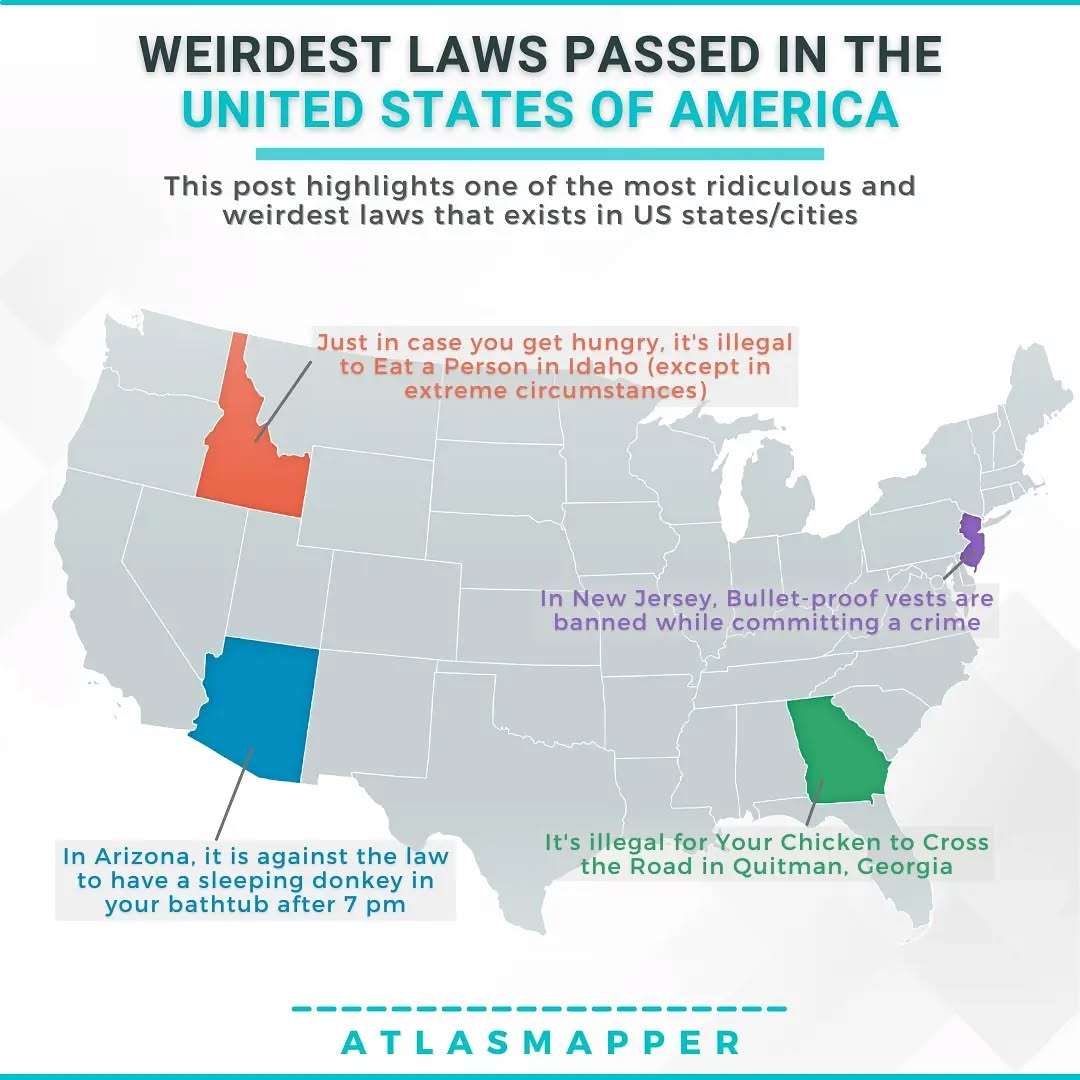 Weirdest laws in the United States 2