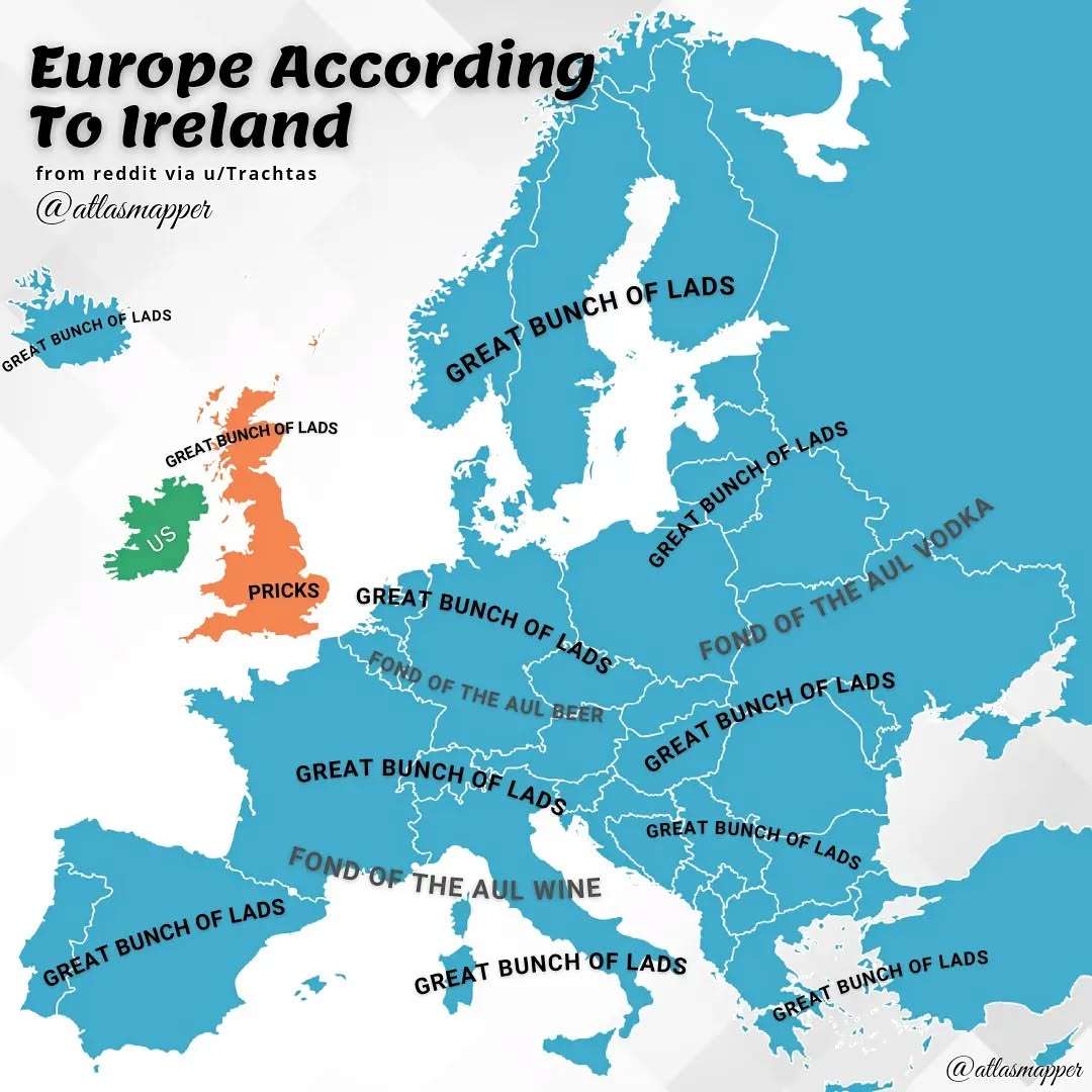 Europe according to Ireland